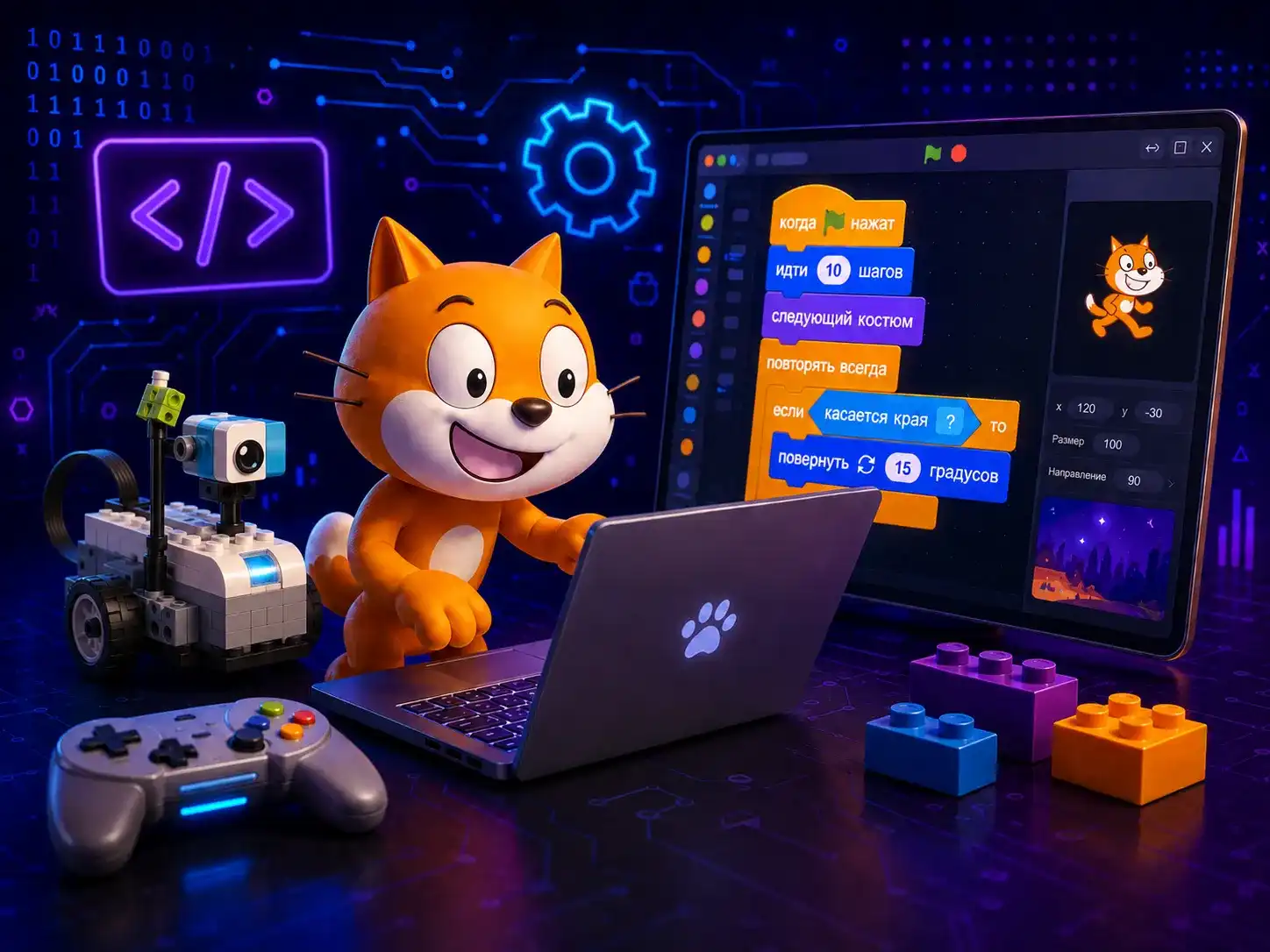 Scratch Инженерия